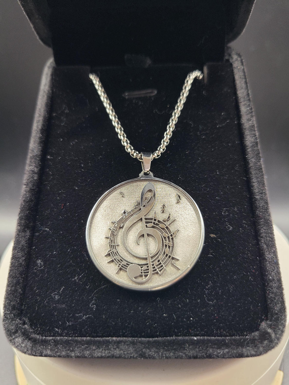 Treble Clef Pendant