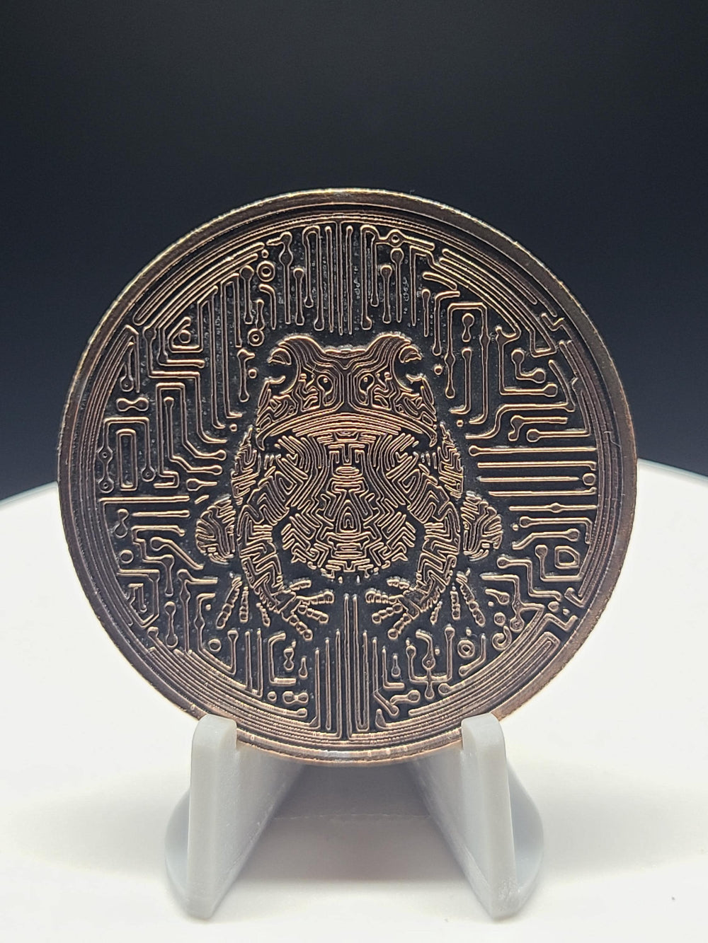 Digi-Frog Zinc Coin