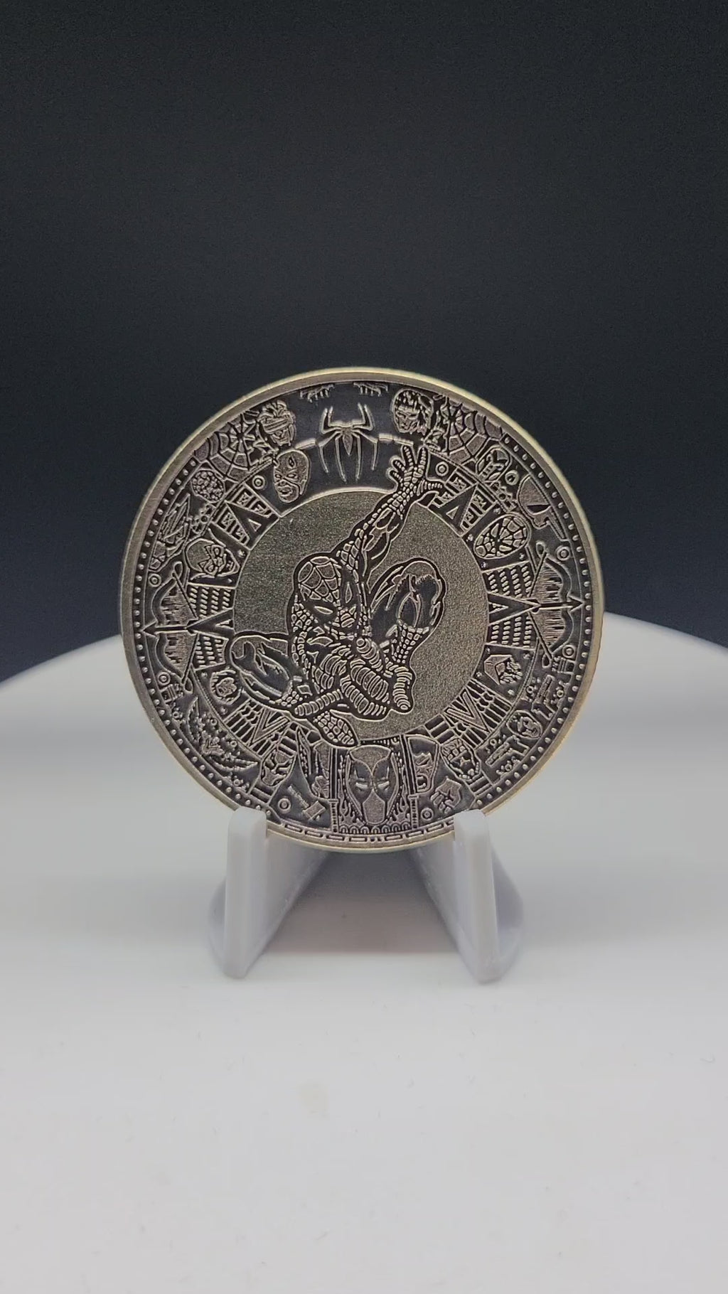 Spider-man Commemorative Brass Coin