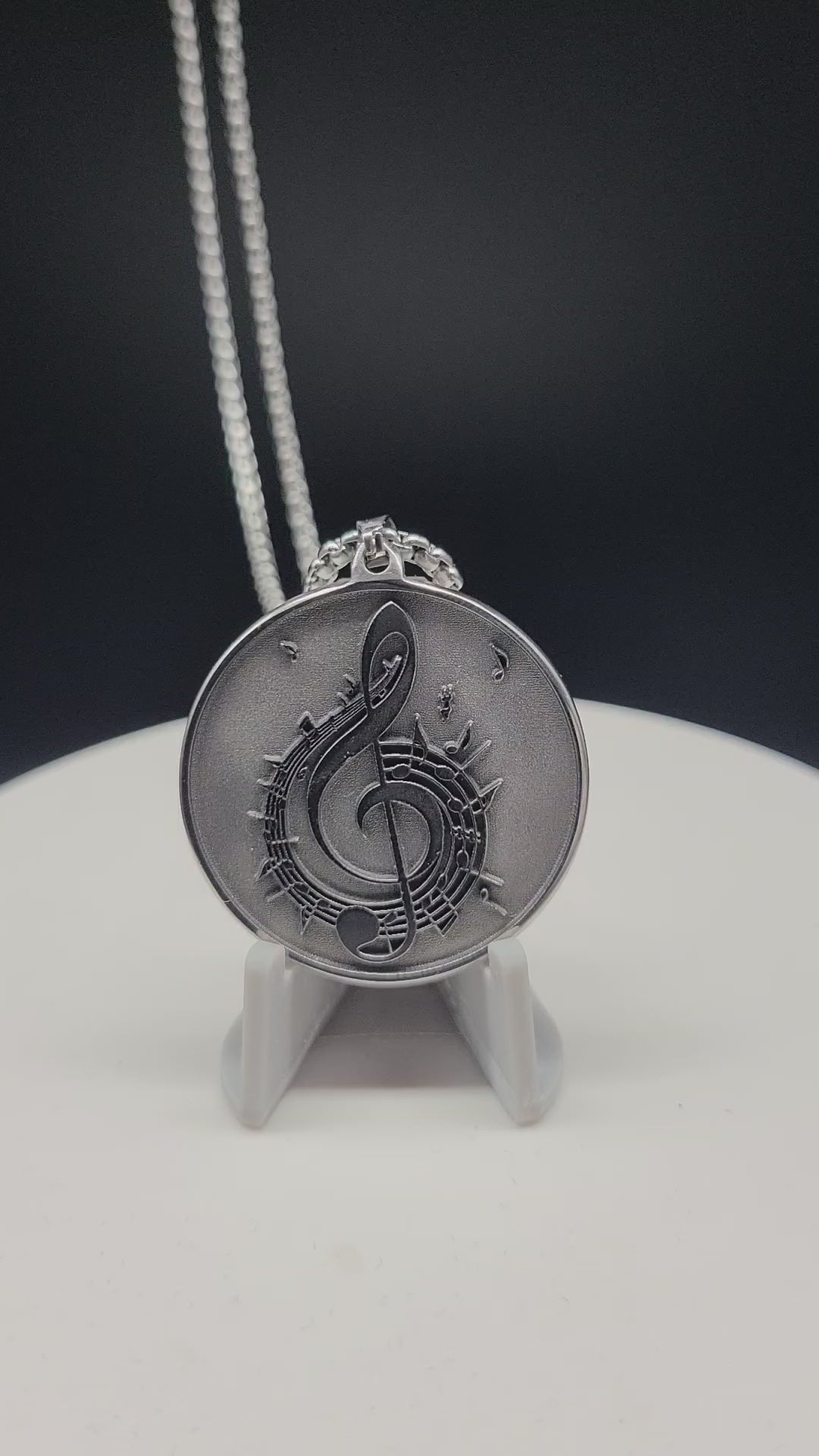 Treble Clef Pendant