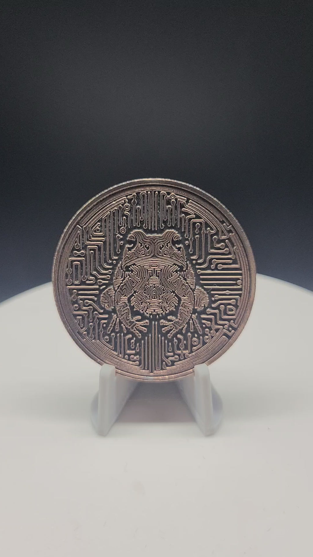 Digi-Frog Zinc Coin