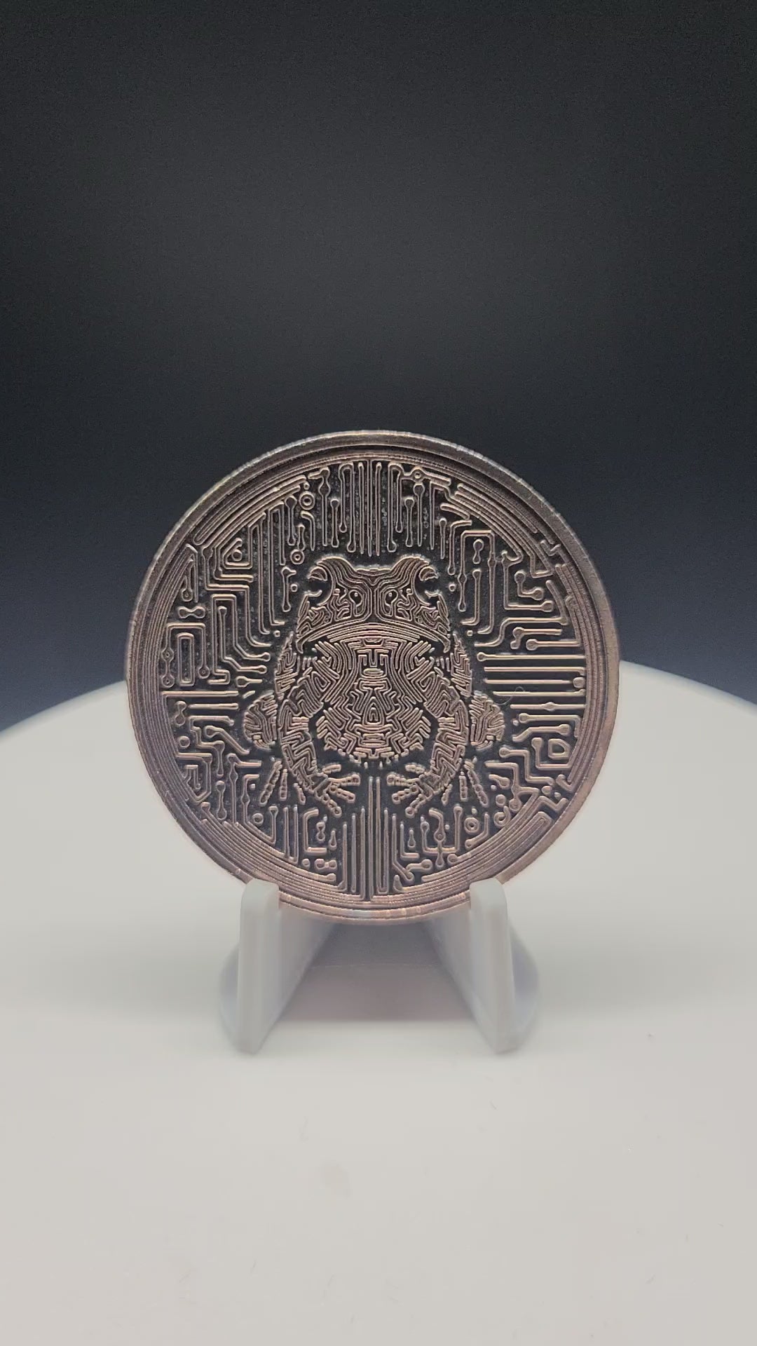 Digi-Frog Zinc Coin