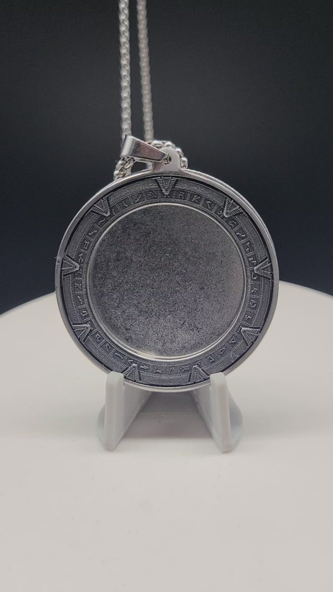 Stargate Stainless Steel Pendant (Chappa'ai)