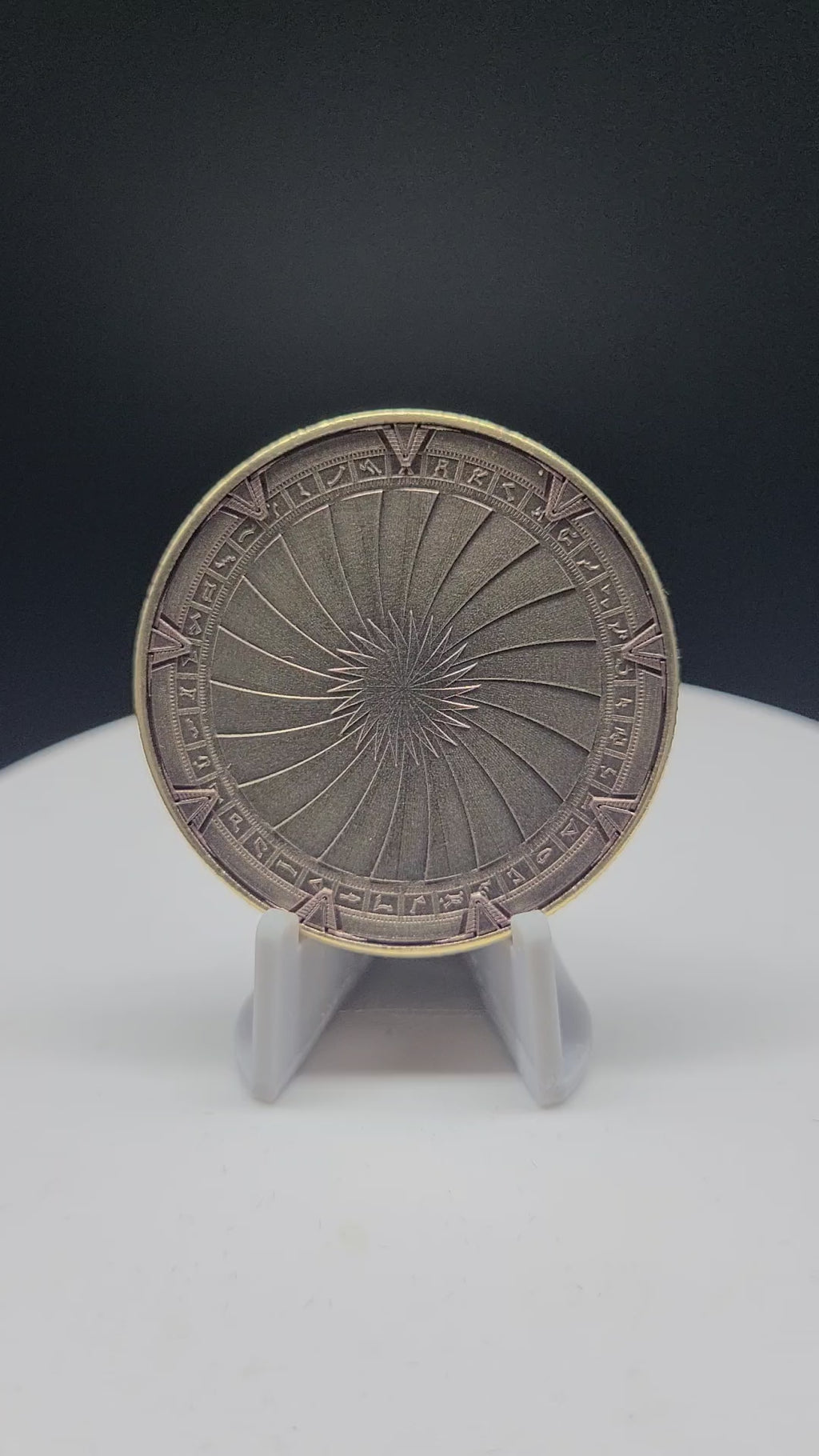 Stargate Brass Coin