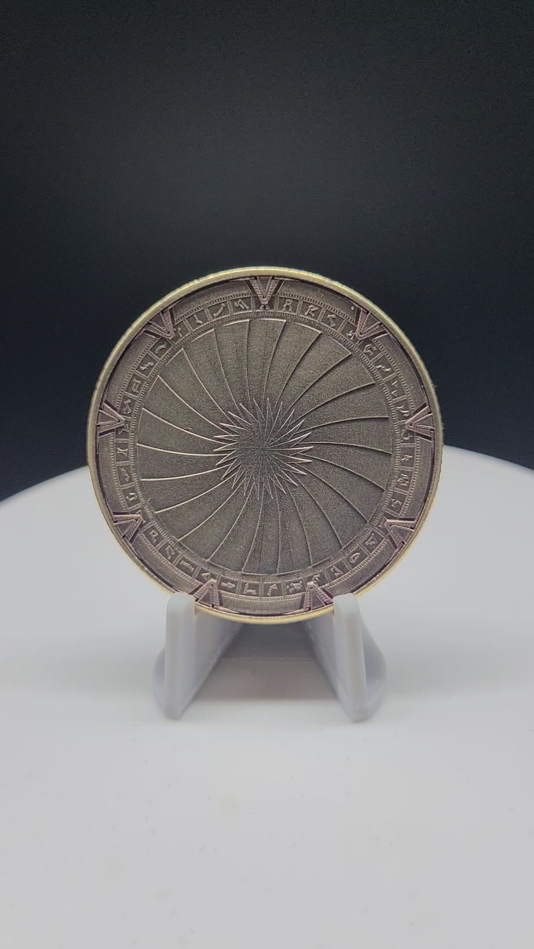Stargate Brass Coin